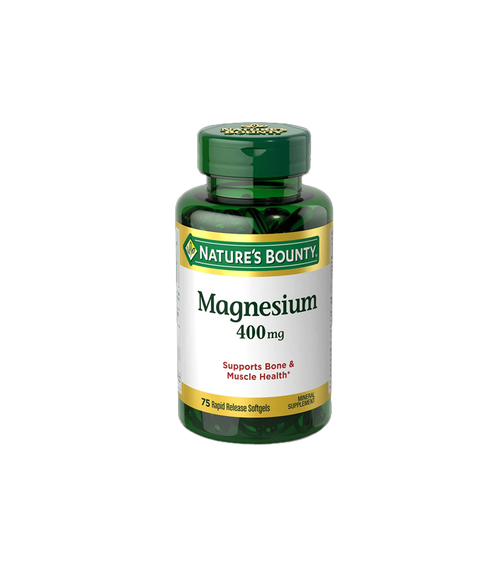 Nature's Bounty Magnesium 400mg (75 Softgels)