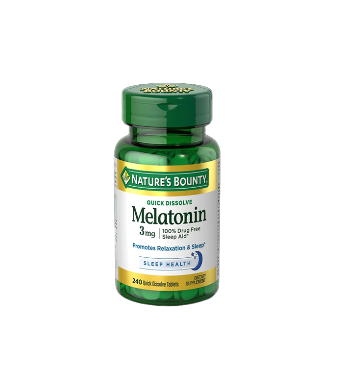 Nature's Bounty Melatonin 3mg Quick Dissolve (240 Tablets)