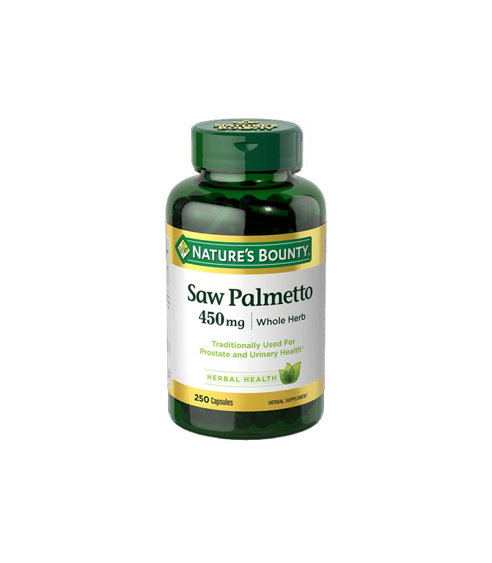 Nature's Bounty Saw Palmetto 450mg (250 Capsules)