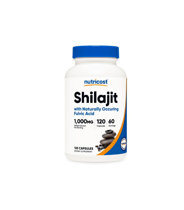 Nutricost Shilajit 1,000mg with Fulvic Acid (120 Capsules)