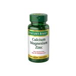 Nature's Bounty Calcium Magnesium Zinc Mineral Supplement - 100 Coated Caplets