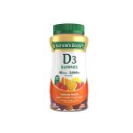 Nature's Bounty Vitamin D3 Gummies 2000 IU (90 Gummies)