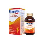 Pharmaton Capsules with Selenium - Standardized Ginseng Extract G115 (100 Capsules)